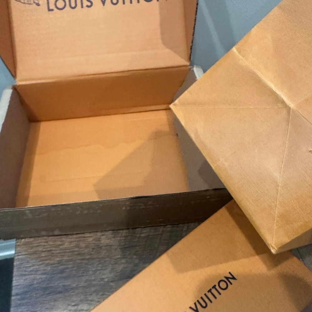Louis Vuitton Orange Packaging Set Box Shopping Bag Shipping Box - Picture 3 of 6